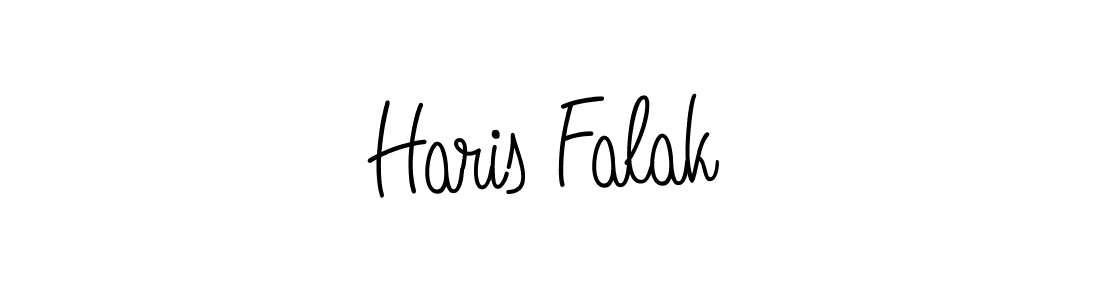 Also we have Haris Falak name is the best signature style. Create professional handwritten signature collection using Angelique-Rose-font-FFP autograph style. Haris Falak signature style 5 images and pictures png