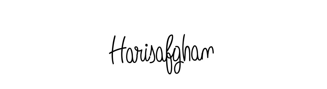 How to make Harisafghan name signature. Use Angelique-Rose-font-FFP style for creating short signs online. This is the latest handwritten sign. Harisafghan signature style 5 images and pictures png
