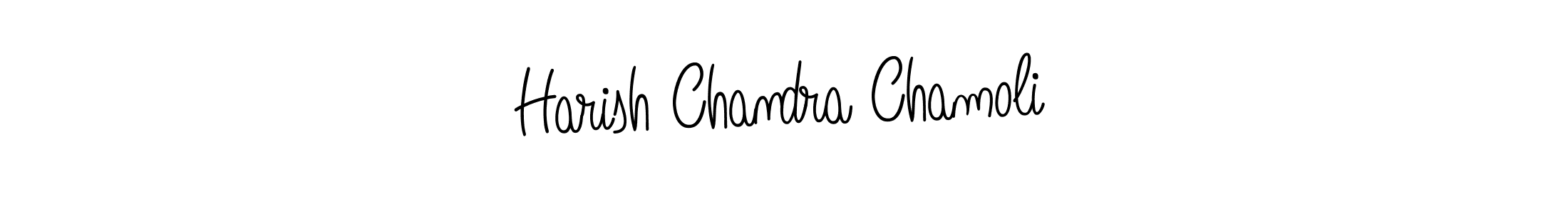 You can use this online signature creator to create a handwritten signature for the name Harish Chandra Chamoli. This is the best online autograph maker. Harish Chandra Chamoli signature style 5 images and pictures png