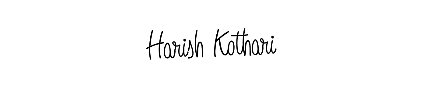 Also You can easily find your signature by using the search form. We will create Harish Kothari name handwritten signature images for you free of cost using Angelique-Rose-font-FFP sign style. Harish Kothari signature style 5 images and pictures png