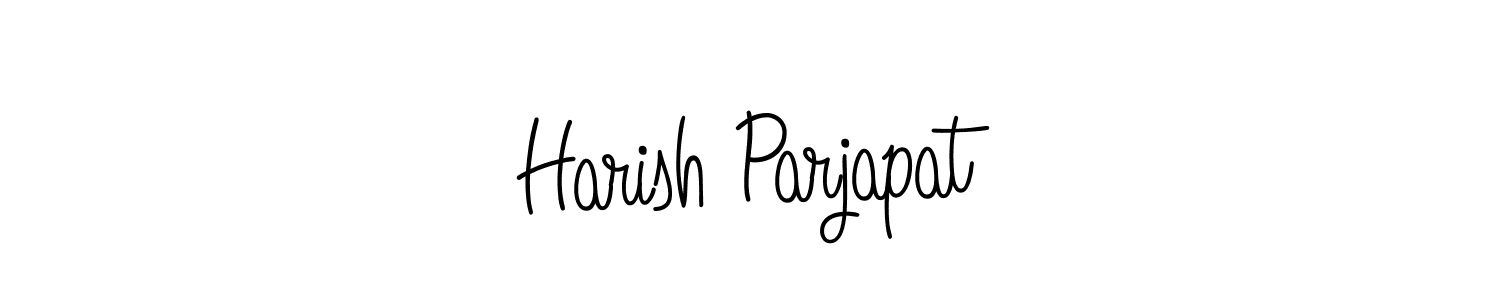 Once you've used our free online signature maker to create your best signature Angelique-Rose-font-FFP style, it's time to enjoy all of the benefits that Harish Parjapat name signing documents. Harish Parjapat signature style 5 images and pictures png