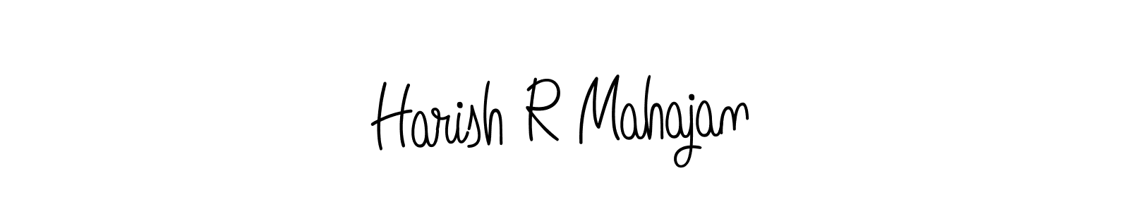 How to Draw Harish R Mahajan signature style? Angelique-Rose-font-FFP is a latest design signature styles for name Harish R Mahajan. Harish R Mahajan signature style 5 images and pictures png
