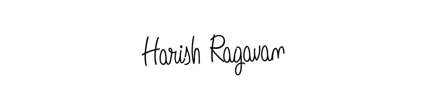 Create a beautiful signature design for name Harish Ragavan. With this signature (Angelique-Rose-font-FFP) fonts, you can make a handwritten signature for free. Harish Ragavan signature style 5 images and pictures png