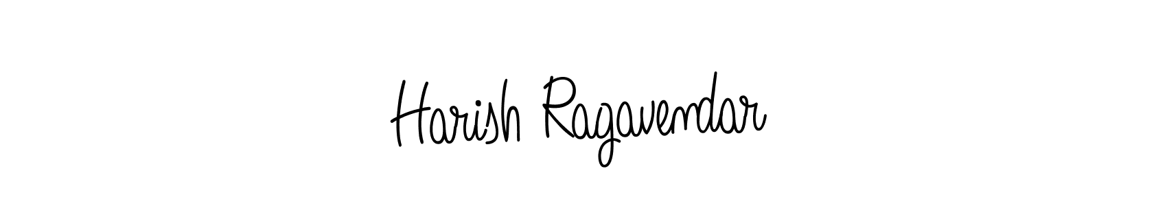 Harish Ragavendar stylish signature style. Best Handwritten Sign (Angelique-Rose-font-FFP) for my name. Handwritten Signature Collection Ideas for my name Harish Ragavendar. Harish Ragavendar signature style 5 images and pictures png