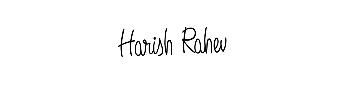 This is the best signature style for the Harish Rahev name. Also you like these signature font (Angelique-Rose-font-FFP). Mix name signature. Harish Rahev signature style 5 images and pictures png