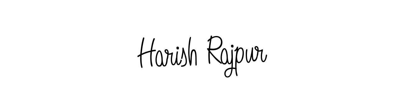 How to make Harish Rajpur signature? Angelique-Rose-font-FFP is a professional autograph style. Create handwritten signature for Harish Rajpur name. Harish Rajpur signature style 5 images and pictures png