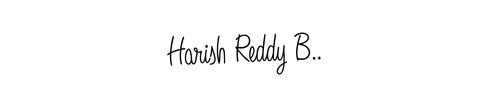 How to Draw Harish Reddy B.. signature style? Angelique-Rose-font-FFP is a latest design signature styles for name Harish Reddy B... Harish Reddy B.. signature style 5 images and pictures png
