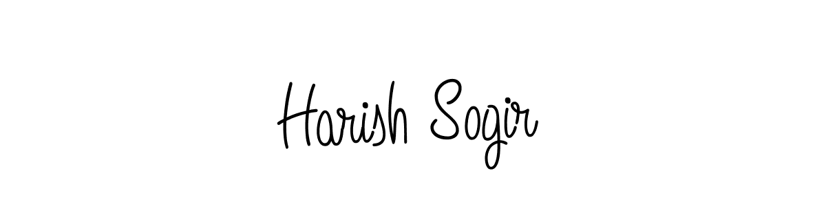 Make a beautiful signature design for name Harish Sogir. Use this online signature maker to create a handwritten signature for free. Harish Sogir signature style 5 images and pictures png