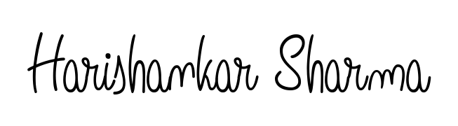 A modern signature idea for name Harishankar Sharma using Angelique-Rose-font-FFP font. Clean strokes and elegant curves make it stand out instantly. Harishankar Sharma signature style 5 images and pictures png