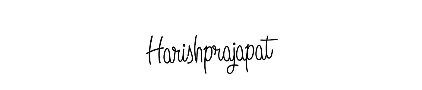 Angelique-Rose-font-FFP is a professional signature style that is perfect for those who want to add a touch of class to their signature. It is also a great choice for those who want to make their signature more unique. Get Harishprajapat name to fancy signature for free. Harishprajapat signature style 5 images and pictures png