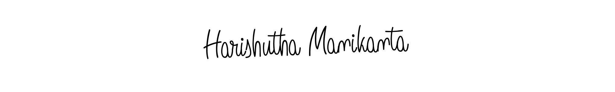 Make a short Harishutha Manikanta signature style. Manage your documents anywhere anytime using Angelique-Rose-font-FFP. Create and add eSignatures, submit forms, share and send files easily. Harishutha Manikanta signature style 5 images and pictures png