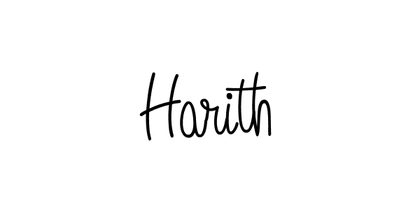 Also we have Harith name is the best signature style. Create professional handwritten signature collection using Angelique-Rose-font-FFP autograph style. Harith signature style 5 images and pictures png