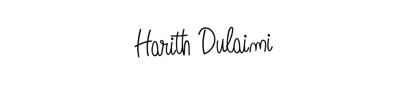 Make a beautiful signature design for name Harith Dulaimi. Use this online signature maker to create a handwritten signature for free. Harith Dulaimi signature style 5 images and pictures png