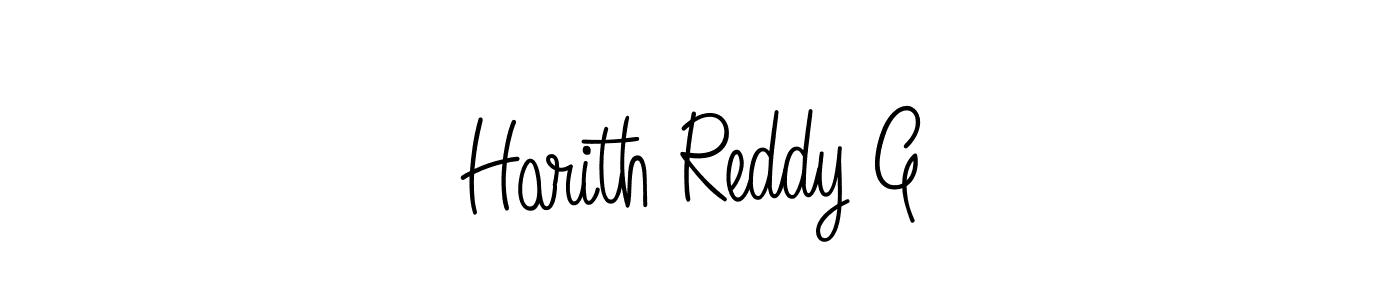 Make a beautiful signature design for name Harith Reddy G. Use this online signature maker to create a handwritten signature for free. Harith Reddy G signature style 5 images and pictures png