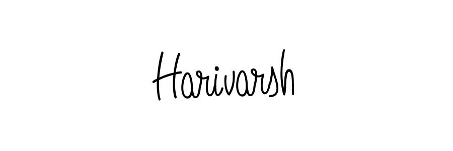 How to Draw Harivarsh signature style? Angelique-Rose-font-FFP is a latest design signature styles for name Harivarsh. Harivarsh signature style 5 images and pictures png