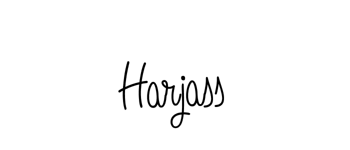 How to Draw Harjass signature style? Angelique-Rose-font-FFP is a latest design signature styles for name Harjass. Harjass signature style 5 images and pictures png
