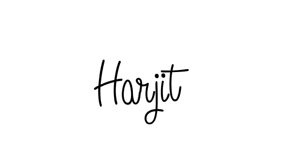 Also we have Harjit name is the best signature style. Create professional handwritten signature collection using Angelique-Rose-font-FFP autograph style. Harjit signature style 5 images and pictures png