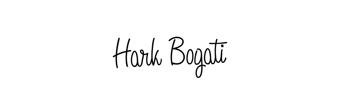 Angelique-Rose-font-FFP is a professional signature style that is perfect for those who want to add a touch of class to their signature. It is also a great choice for those who want to make their signature more unique. Get Hark Bogati name to fancy signature for free. Hark Bogati signature style 5 images and pictures png