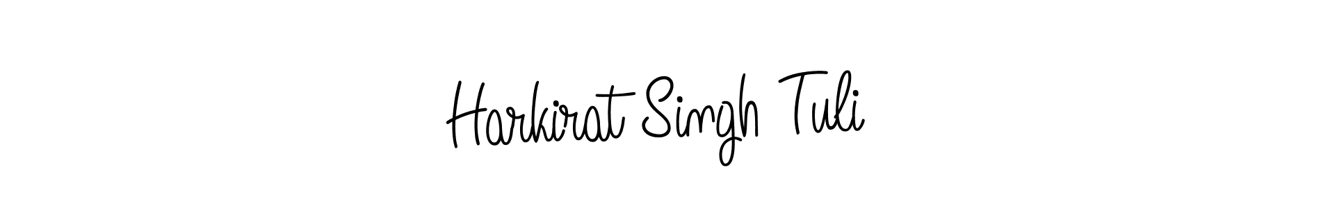 Make a beautiful signature design for name Harkirat Singh Tuli. Use this online signature maker to create a handwritten signature for free. Harkirat Singh Tuli signature style 5 images and pictures png