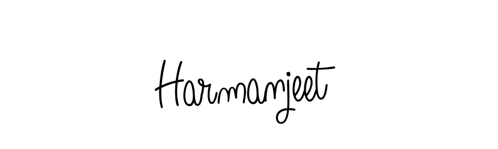 Best and Professional Signature Style for Harmanjeet. Angelique-Rose-font-FFP Best Signature Style Collection. Harmanjeet signature style 5 images and pictures png