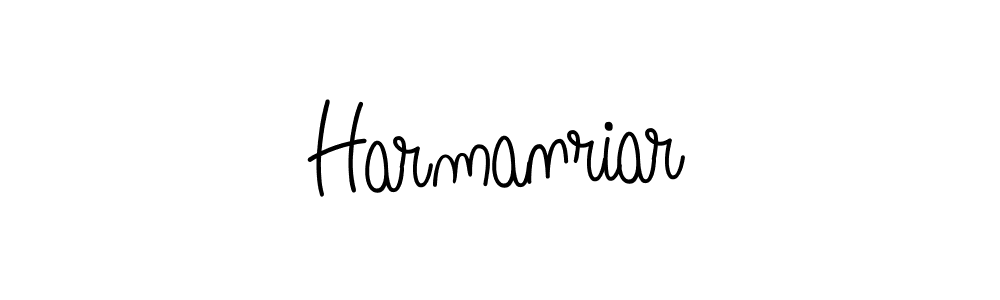 How to make Harmanriar signature? Angelique-Rose-font-FFP is a professional autograph style. Create handwritten signature for Harmanriar name. Harmanriar signature style 5 images and pictures png