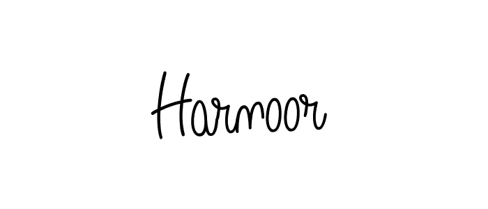 Make a beautiful signature design for name Harnoor. Use this online signature maker to create a handwritten signature for free. Harnoor signature style 5 images and pictures png