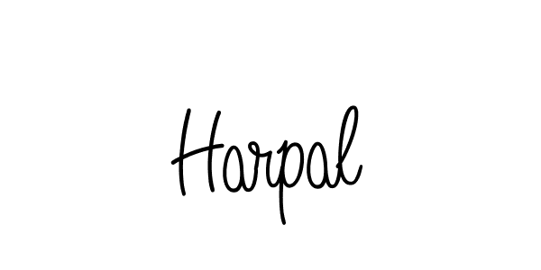 How to make Harpal signature? Angelique-Rose-font-FFP is a professional autograph style. Create handwritten signature for Harpal name. Harpal signature style 5 images and pictures png