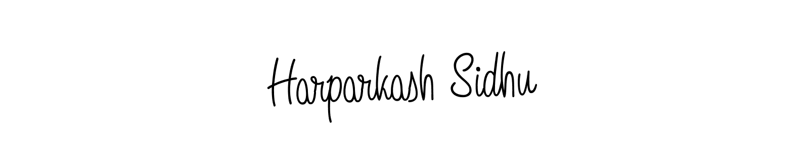 Make a beautiful signature design for name Harparkash Sidhu. Use this online signature maker to create a handwritten signature for free. Harparkash Sidhu signature style 5 images and pictures png