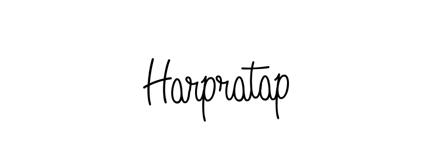 How to make Harpratap signature? Angelique-Rose-font-FFP is a professional autograph style. Create handwritten signature for Harpratap name. Harpratap signature style 5 images and pictures png