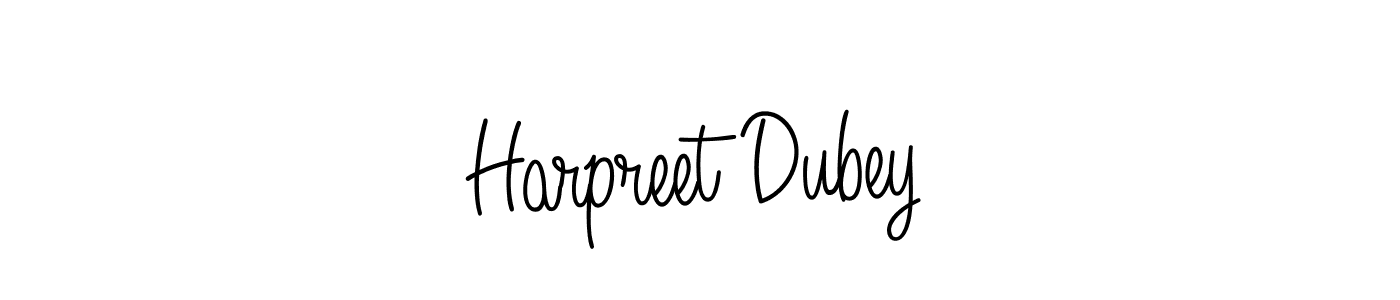 if you are searching for the best signature style for your name Harpreet Dubey. so please give up your signature search. here we have designed multiple signature styles  using Angelique-Rose-font-FFP. Harpreet Dubey signature style 5 images and pictures png