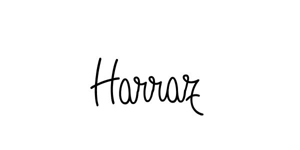 Also we have Harraz name is the best signature style. Create professional handwritten signature collection using Angelique-Rose-font-FFP autograph style. Harraz signature style 5 images and pictures png