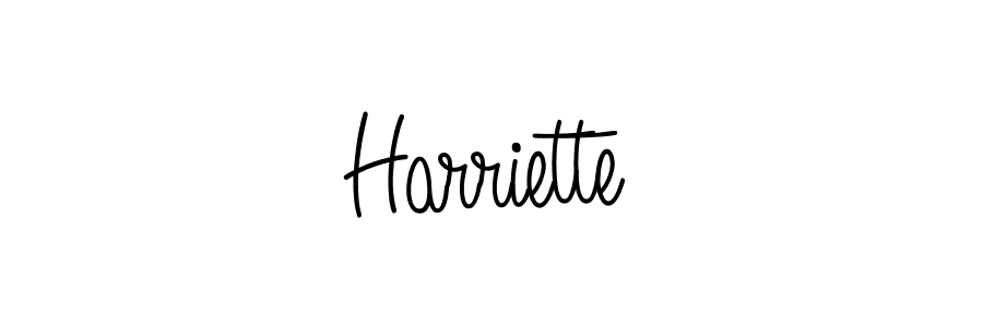 Check out images of Autograph of Harriette name. Actor Harriette Signature Style. Angelique-Rose-font-FFP is a professional sign style online. Harriette signature style 5 images and pictures png