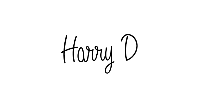 Create a beautiful signature design for name Harry D. With this signature (Angelique-Rose-font-FFP) fonts, you can make a handwritten signature for free. Harry D signature style 5 images and pictures png