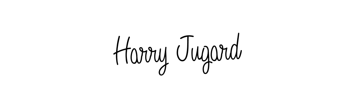 The best way (Angelique-Rose-font-FFP) to make a short signature is to pick only two or three words in your name. The name Harry Jugard include a total of six letters. For converting this name. Harry Jugard signature style 5 images and pictures png