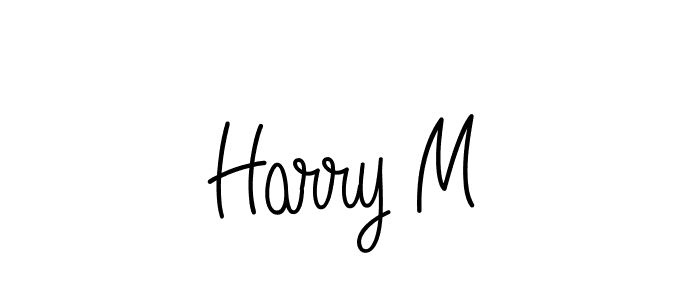 Once you've used our free online signature maker to create your best signature Angelique-Rose-font-FFP style, it's time to enjoy all of the benefits that Harry M name signing documents. Harry M signature style 5 images and pictures png
