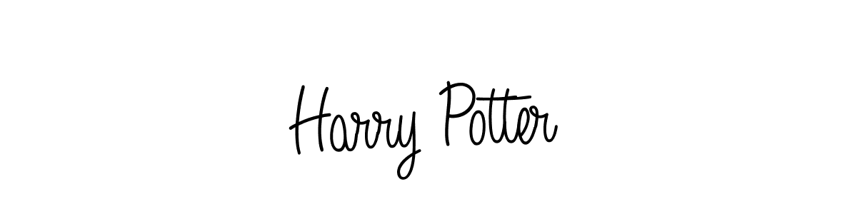 The best way (Angelique-Rose-font-FFP) to make a short signature is to pick only two or three words in your name. The name Harry Potter include a total of six letters. For converting this name. Harry Potter signature style 5 images and pictures png