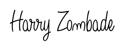 Transform the name Harry Zombade into a signature masterpiece using Angelique-Rose-font-FFP font. Ideal for photographers, artists, and creators looking for watermarks. Harry Zombade signature style 5 images and pictures png