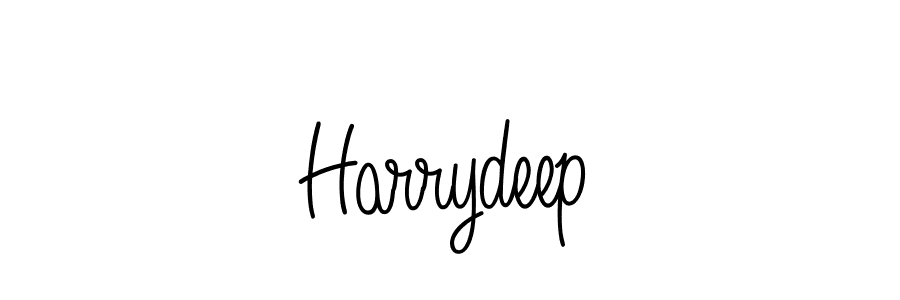 How to make Harrydeep name signature. Use Angelique-Rose-font-FFP style for creating short signs online. This is the latest handwritten sign. Harrydeep signature style 5 images and pictures png