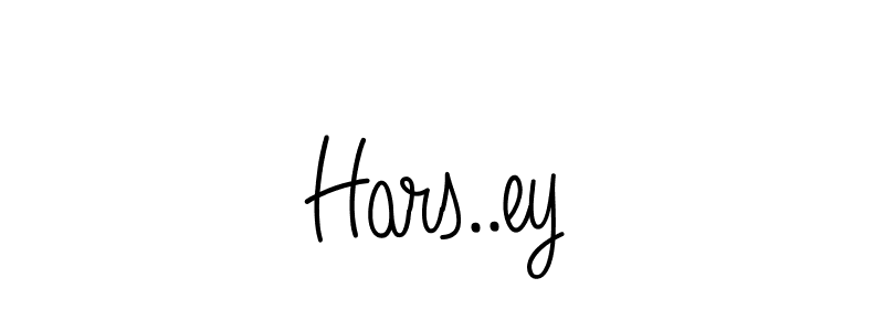 The best way (Angelique-Rose-font-FFP) to make a short signature is to pick only two or three words in your name. The name Hars..ey include a total of six letters. For converting this name. Hars..ey signature style 5 images and pictures png