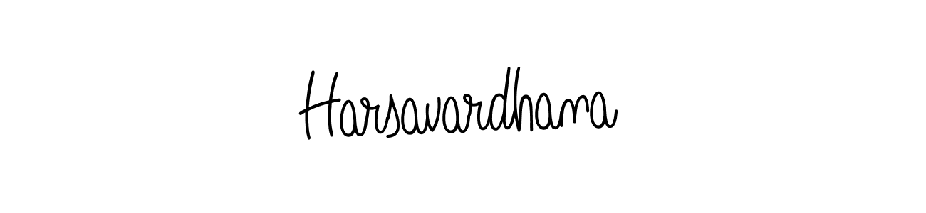 How to make Harsavardhana signature? Angelique-Rose-font-FFP is a professional autograph style. Create handwritten signature for Harsavardhana name. Harsavardhana signature style 5 images and pictures png