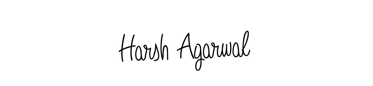 How to make Harsh Agarwal signature? Angelique-Rose-font-FFP is a professional autograph style. Create handwritten signature for Harsh Agarwal name. Harsh Agarwal signature style 5 images and pictures png