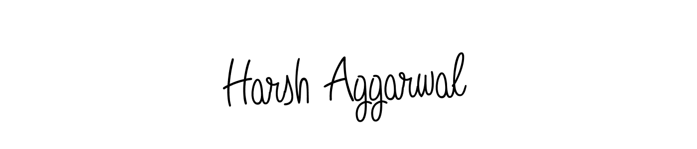 You can use this online signature creator to create a handwritten signature for the name Harsh Aggarwal. This is the best online autograph maker. Harsh Aggarwal signature style 5 images and pictures png