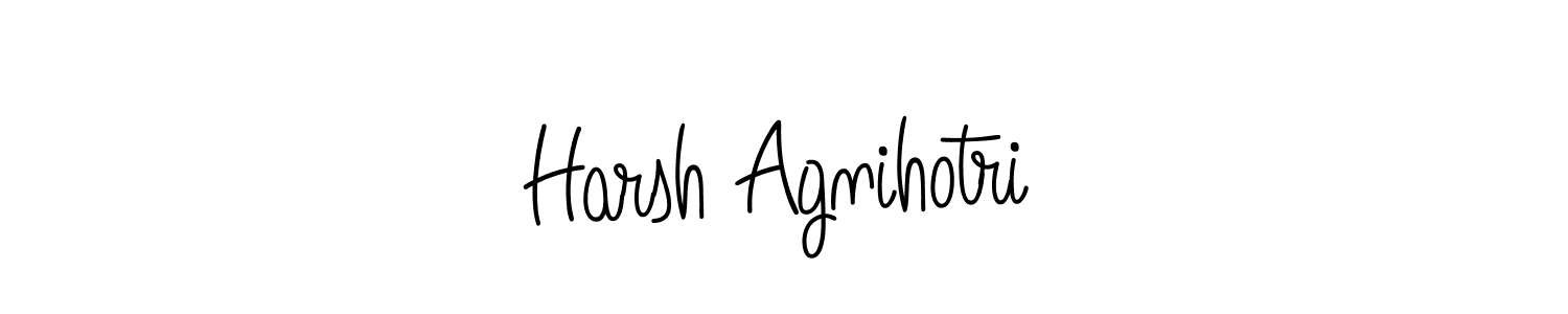 Make a beautiful signature design for name Harsh Agnihotri. Use this online signature maker to create a handwritten signature for free. Harsh Agnihotri signature style 5 images and pictures png