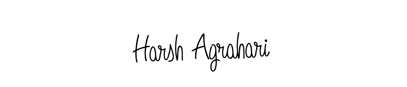 Once you've used our free online signature maker to create your best signature Angelique-Rose-font-FFP style, it's time to enjoy all of the benefits that Harsh Agrahari name signing documents. Harsh Agrahari signature style 5 images and pictures png