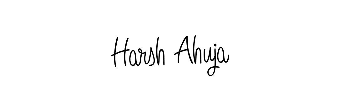 Similarly Angelique-Rose-font-FFP is the best handwritten signature design. Signature creator online .You can use it as an online autograph creator for name Harsh Ahuja. Harsh Ahuja signature style 5 images and pictures png