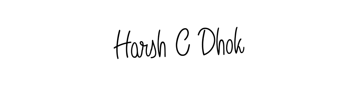 Also You can easily find your signature by using the search form. We will create Harsh C Dhok name handwritten signature images for you free of cost using Angelique-Rose-font-FFP sign style. Harsh C Dhok signature style 5 images and pictures png