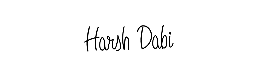 Here are the top 10 professional signature styles for the name Harsh Dabi. These are the best autograph styles you can use for your name. Harsh Dabi signature style 5 images and pictures png