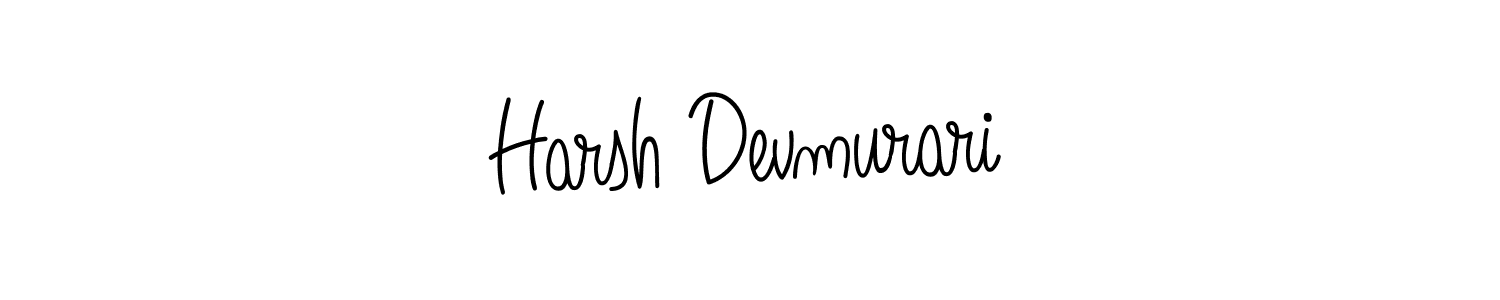 Also we have Harsh Devmurari name is the best signature style. Create professional handwritten signature collection using Angelique-Rose-font-FFP autograph style. Harsh Devmurari signature style 5 images and pictures png