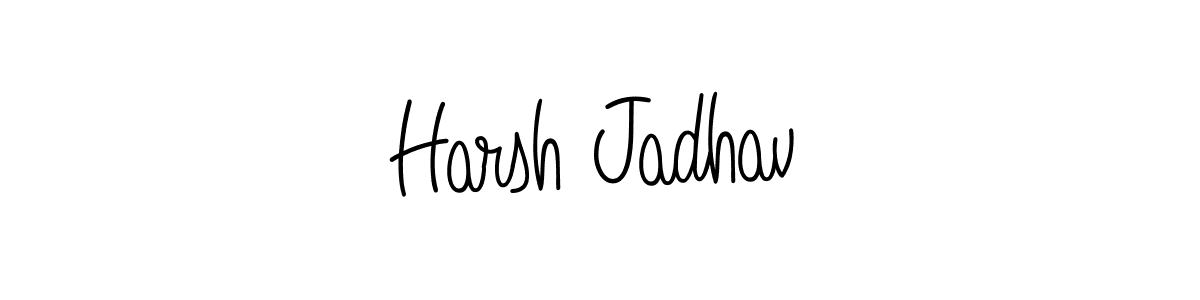 This is the best signature style for the Harsh Jadhav name. Also you like these signature font (Angelique-Rose-font-FFP). Mix name signature. Harsh Jadhav signature style 5 images and pictures png