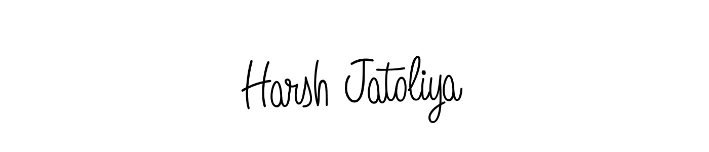 Check out images of Autograph of Harsh Jatoliya name. Actor Harsh Jatoliya Signature Style. Angelique-Rose-font-FFP is a professional sign style online. Harsh Jatoliya signature style 5 images and pictures png